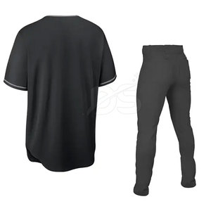 ชุดยูนิฟอร์มเบสบอลทนทาน ระบายอากาศได้ดี รับสกรีนโลโก้ทีม เสื้อ กางเกง ชุดกีฬา จำหน่ายส่งจากโรงงาน - Product Image 2