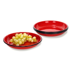 จานสแตนเลสพิมพ์เคลือบฟันดีไซน์ยอดนิยมจานเสิร์ฟอาหารค่ำ - Product Image 2