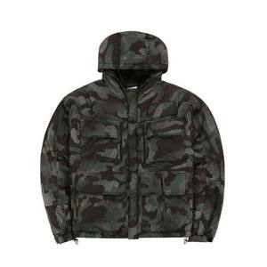 Abrigo de invierno para hombre con logotipo personalizado, chaqueta acolchada gruesa y cómoda con capuchas cálidas y transpirables, precio barato, OEM - Product Image 1