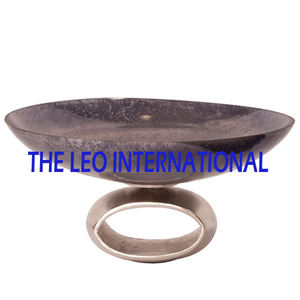 Bol élégant en métal plaqué or rose pour la décoration de la maison, ornements pour servir des dattes, des fruits secs, des aliments, technique polie - Product Image 4