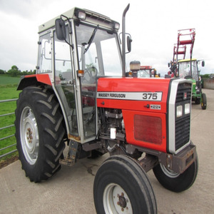 Tractor Agrícola Usado Massey Ferguson 375 de 75HP Diésel MF 2WD/4WD en Venta - Product Image 1