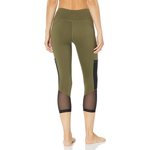 Leggings de Yoga de Cintura Alta para Mujer, Sólidos, con Bolsillos, Ecológicos y de Secado Rápido, Material de Spandex/Nailon - Product Image 2