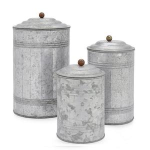 Home & Garden Decorative Metal Flower Pot Handcrafted Tin Metal Round <b>Shape</b> Natural <b>Colour</b> for Roof Top & Balcony High Quality - Product Image 2