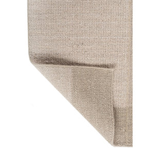 Contour Ivory Hand Loom Wool <b>Rugs</b> Organic Cotton Abstract Living Room Carpet Rectangle <b>Jute</b> <b>Rug</b> for Home Hallway Puzzle - Product Image 5