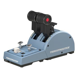 Thrustmaster Airbus Tca Quadrant Flight Simulator Instrumentation Pc <b>Gaming</b> <b>Controller</b> Blue And Black - Product Image 1