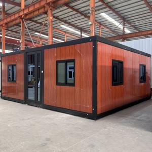 Maisonnette pliable professionnelle de 20 pieds, maison préfabriquée modulaire pour invités dans la cour - Product Image 1