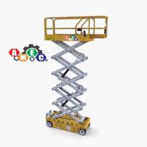 Plateforme élévatrice à ciseaux hydraulique industrielle lourde remorquable Air Master Engineering Corporation, capacité 1 000 kg, 1 an personnalisé - Product Image 1