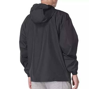 Chaqueta Cortavientos Deportiva Informal para Hombre, Ligera, Impermeable, con Logotipo Personalizado, de Poliéster - Product Image 3