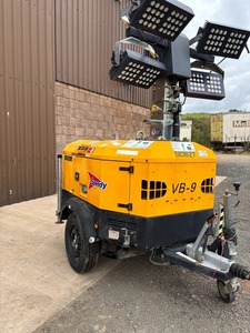 2016 Generac VB9 Tower Light avec LED solaire IP65 317 heures pour jardin bureau paysage prêt pour le travail - Product Image 4