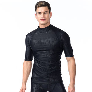 Vêtement de compression de fitness en polyester extensible personnalisé en gros - Product Image 1