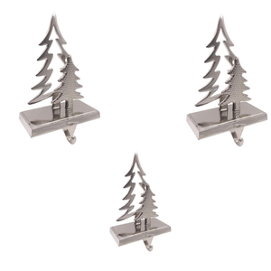 Wholesale Custom X-Mas Tree Shaped Metal Ornaments Christmas <b>Stocking</b> <b>Holder</b> Decoration from Manufacturer - Product Image 5
