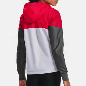 Solid Color Custom Made Breathable <b>Windbreaker</b> <b>Jacket</b> Finished Product - Product Image 4