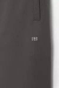 Fabricante de ropa de alta calidad de peso pesado grueso de algodón bordado estampado Logo holgado pantalones de chándal anchos bajo MOQ chándales - Product Image 6