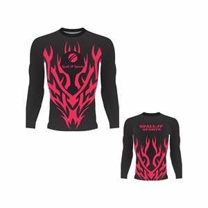Rashguard de Bjj al por Mayor, Spandex, Impresión Personalizada, Personaliza Tu Propio Logotipo, Rashguard de Bjj con Impresión por Sublimación, Secado Rápido, Rashguard para Hombre - Product Image 1