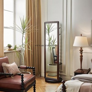 Espejo de Pared Clásico de Metal con Forma Alargada para Dormitorio, Sala de Estar, Producto de Alta Calidad, Venta al por Mayor Económica desde India - Product Image 5