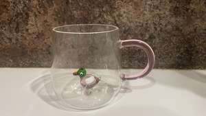 แก้วน้ำแก้วรูปสัตว์ 3 มิติ ดีไซน์สร้างสรรค์ พร้อมหูจับทรงกลม เหมาะสำหรับเครื่องดื่มและกาแฟ - Product Image 2