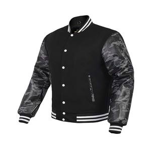 Customized OEM Varsity College Jackets Wholesale Blank Breathable <b>Plus</b> <b>Size</b> <b>Man</b> Jacket - Product Image 5