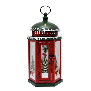 Fancy <b>Christmas</b> Decor <b>Lantern</b> Black Hanging Metal Candle Holder Home Decorative Tabletop Organizer Durable Iron Hanging <b>Lantern</b> - Product Image 5