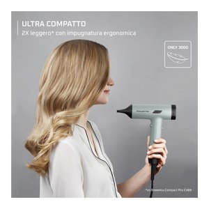 Secador de Pelo Profesional Iónico Tiny Eucalyptus HY7120E0 1600W, Secador Eléctrico de Plástico para Salón y Hogar - Product Image 4