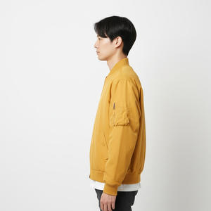 Chaqueta Universitaria de Lana y Cuero para Hombre, Proveedor de Fábrica OEM, Venta al por Mayor, Personalizada, Elegante, Informal, Abrigo Cálido de Moda - Product Image 3