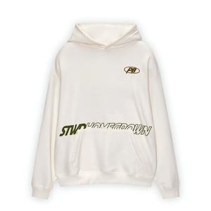 Sweat-shirt noir surdimensionné éco-responsable personnalisé pour hommes |   500GSM |   Haute qualité pour |   Vêtements de rue décontractés non doublés |   Teinture unie - Product Image 3