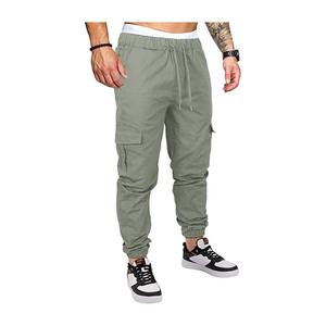 กางเกงจ็อกเกอร์ลำลองผู้ชายไซส์ใหญ่ บริการ OEM เอวสูง ยางยืด 100% โพลีเอสเตอร์ 2026 - Product Image 5