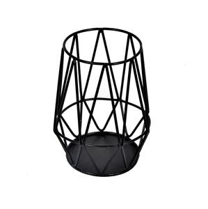 Ensemble de 3 bougies décoratives en aluminium couleur GMatt Blackold pour table et décoration d'Halloween à la main - Product Image 5