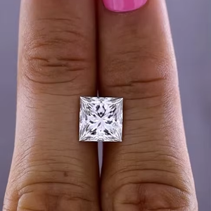 เพชรเจียระไนทรงเจ้าหญิง Aniva Lab Grown ขนาด 1-5 กะรัต ได้รับการรับรองจาก IGI ผลิตด้วยวิธี CVD และ HPHT สี E ราคาต่อกะรัตสำหรับทำเครื่องประดับ - Product Image 4