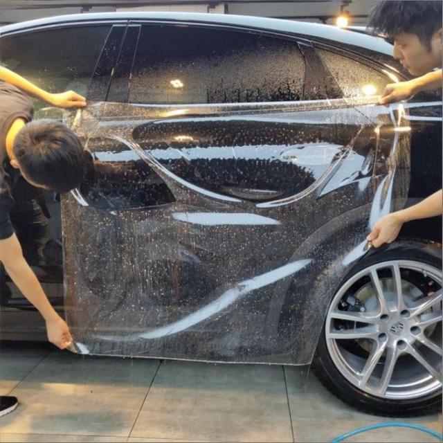 Sharkpel 5 Years Warranty TPU PPF Anti-Scratch Self-Healing 80% IR Rejection 6.5-9.5 Mil UV Proof Glossy Clear Car Film Film