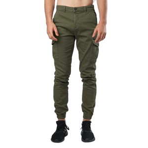 กางเกงวอร์มลำลองผู้ชายขายดี ทรงหลวม ผ้าฝ้าย กางเกงคาร์โก้ พิมพ์ลายได้ตามต้องการ ลุคทำสีซีดแบบ Distressed Wash เหมาะสำหรับวิ่ง - Product Image 1