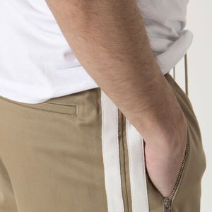 Joggers Homme Imprimés en Polyester Coton Coupe Droite Élégants Séchage Rapide Respirants Anti-Plis pour l'Été Entraînement Sportif Personnalisables - Product Image 5