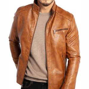 เสื้อแจ็กเก็ตหนังขี่รถจักรยานยนต์2025ปกติคอตั้งพิมพ์ลายปักโลโก้ด้านหน้าแบบรูดซิปขึ้นสำหรับทุกเพศ - Product Image 5