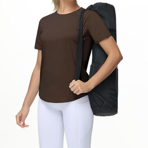 เสื้อยืดออกกำลังกายผู้หญิง โพลีเอสเตอร์คุณภาพพรีเมียม ระบายอากาศได้ดี นุ่มพิเศษ แห้งเร็ว ไม่หดตัว ออกแบบได้ตามต้องการ - Product Image 6