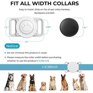 Collier de suivi GPS miniature pour chien avec suivi d'activité intelligent Bluetooth (Android & iOS) en nylon, sans frais mensuels - Product Image 6