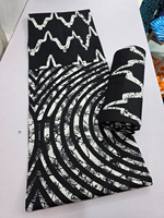 Tissu en coton imprimé africain de haute qualité du Ghana pour vêtements de filles, artisanat et fabrication textile OEM