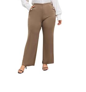 Plus Size <b>Women</b> Black Color <b>Formal</b> Dress Pant for <b>Women</b> Casual Outdoor Office Use <b>Formal</b> Business Pants in Low Price - Product Image 2
