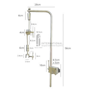 Système de rétracteur de bras Martin de qualité chirurgicale, en acier inoxydable, réutilisable, manuel, approuvé CE ISO, ensemble d'instruments de base, vente chaude - Product Image 3