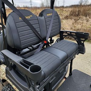 บริษัทจำหน่ายรถกอล์ฟไฟฟ้าทรงพลัง 3-4 ที่นั่ง 48v ความเร็ว 70 กม./ชม. ระยะทางวิ่ง 50-70 กม. พร้อมเบรกดิสก์หน้า มีจำหน่ายแล้ว - Product Image 4