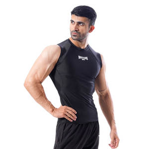 Camiseta sin mangas transpirable de último estilo para hombre a precio bajo para venta en línea nueva llegada ropa de Fitness camiseta sin mangas con logotipo personalizado para hombre - Product Image 3