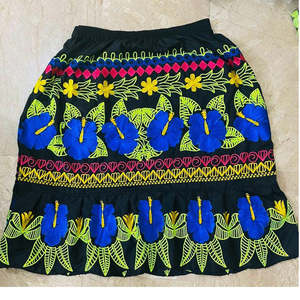 Nouvelle Arrivée Jupe Plissée Courte pour Adolescentes, Style Polynésien, Respirante, Écologique, Haute Qualité, 100% Polyester, Automne, Coupe Crayon Naturelle - Product Image 5