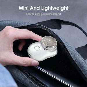Afeitadora Eléctrica Portátil Mini para Hombre, Uso en Seco y Húmedo, Recargable por USB, Tamaño de Bolsillo, Inalámbrica, para Rostro, para Viajes - Product Image 4