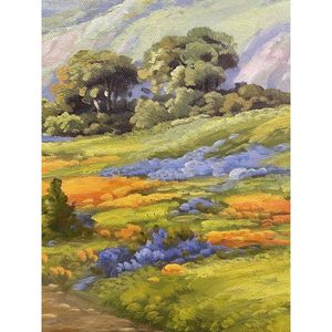 Olio su tela dipinto a mano 36x24 pollici 100% dipinti originali - Product Image 6