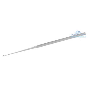 SHEEHY Stainless Steel Knife Curette Weaponlarge 2.5MM 6 1/2IN Manual ENT Surgical <b>Instrument</b> DE-2495 CE ISO Certified Class I - Product Image 2