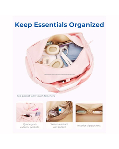 Unisex Polyester <b>Gym</b> <b>Bag</b> with Zipper Closure <b>Gym</b> <b>Bags</b> Custom Color/Logo Large Capacity Outdoor <b>Sport</b> <b>Bag</b> <b>Gym</b> <b>Bags</b> - Product Image 2