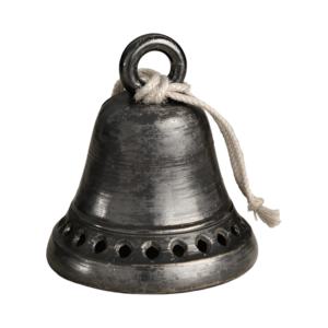 Pequeño adorno navideño de cascabeles de hierro dorado para decoración colgante del hogar y relleno de medias - Product Image 4