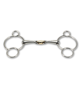 JOXAR 2025 CALIDAD SUPERIOR VENTA CALIENTE PERSONALIZADA AL POR MAYOR ACERO 3-RING GAG BIT - Product Image 1