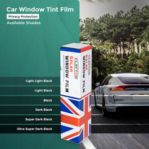 Film de protection solaire pour vitres de voiture Clayton Protecta-Series Ultra Dark Black Nano Ceramic (2 MIL/2PLY) anti-rayures, protection contre la chaleur solaire et les UV - Product Image 5