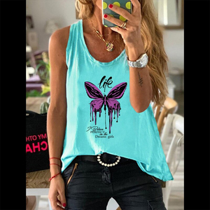 Wholesale for Woman Sublimation tank <b>Top</b> Polyester Custom logo Essentials Women's Slim-Fit Tank - Product Image 4