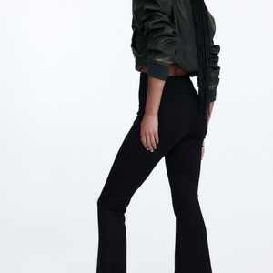 Entrenamiento transpirable de cintura alta con bolsillos Pantalones largos de moda informal Promoción Ropa de fitness - Product Image 4