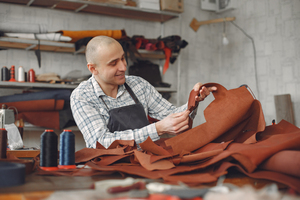 Wholesale <b>Tan</b> Custom Color Full Hide 100% Pure Genuine Leather Material Veg Tanned Leather Products Full-Grain Leather Vegetable - Product Image 3